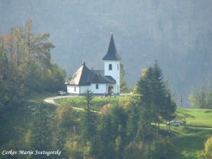 cerkev Marije Svetogorske zgrajena leta 2000