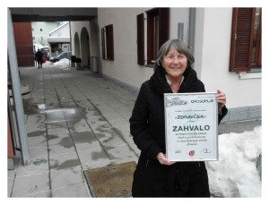 Zahvala ZD Grosuplje- Andreja