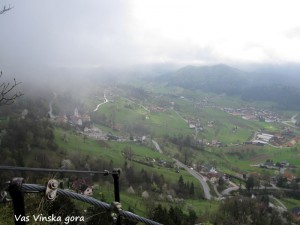 Pogled na vas Vinska gora