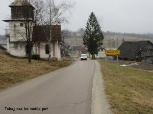 Tukaj nas bo vodila pot